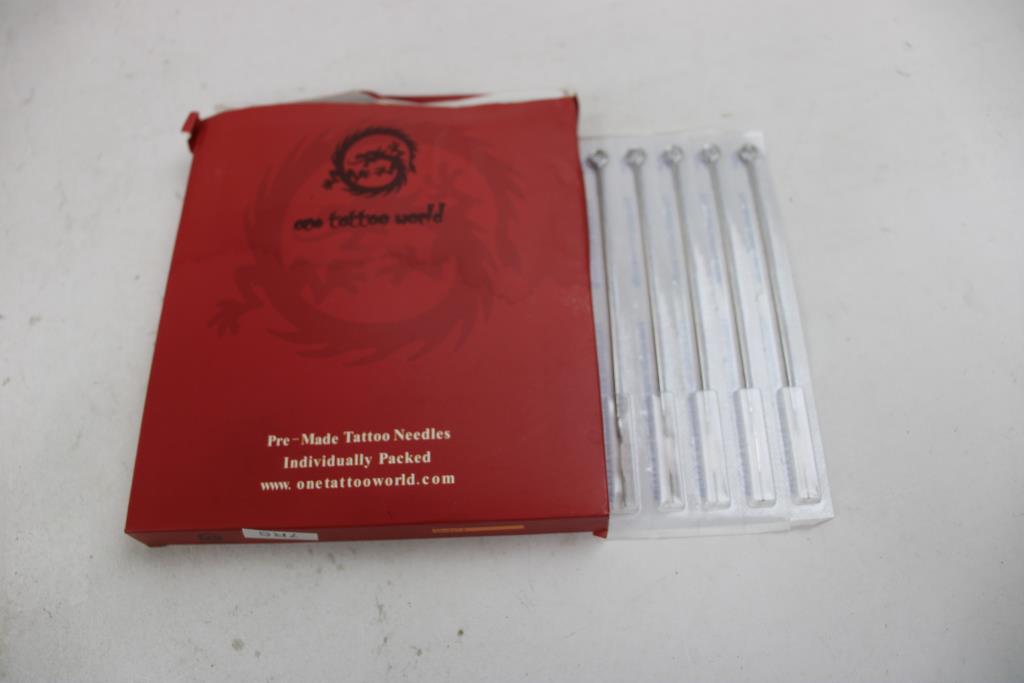 One Tattoo World Pre-Packed Tattoo Needles, 38 Pieces