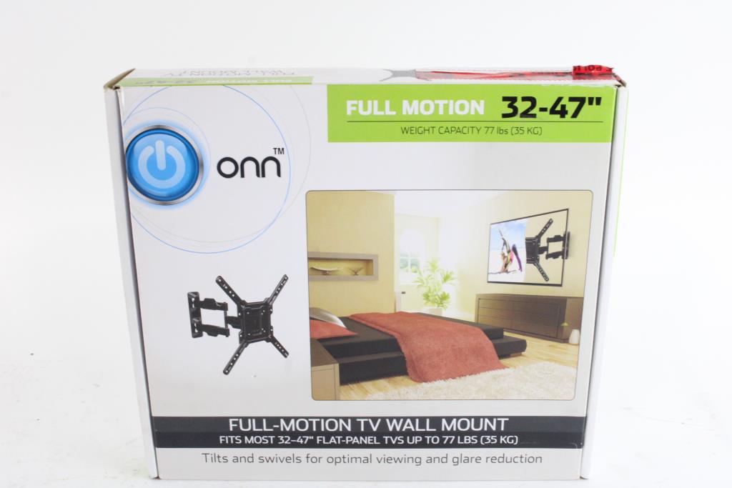 Onn Full Motion TV Wall Mount Property Room