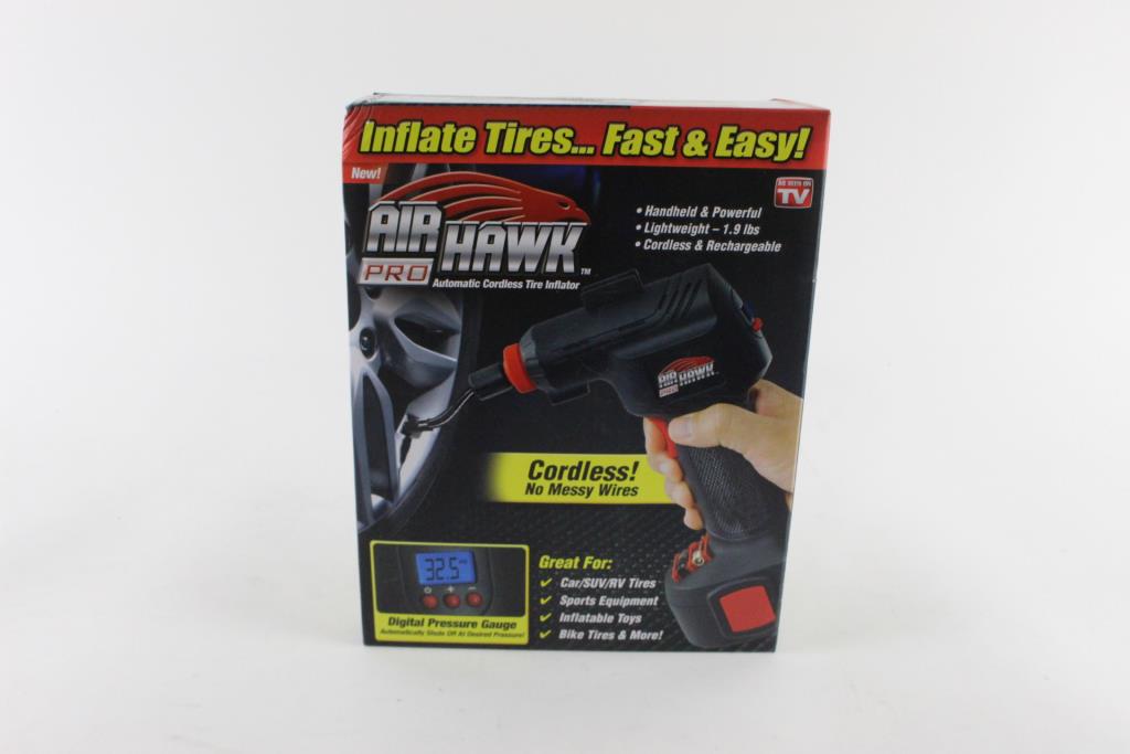 OnTel Air Hawk Pro Automatic Cordless Tire Inflator Property Room