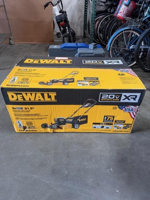 Open Box DeWalt 21.5 Inch 20V Push Mower