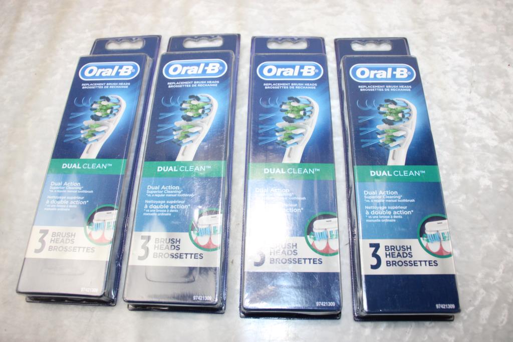 Oral B Dual Clean Brush Heads Property Room