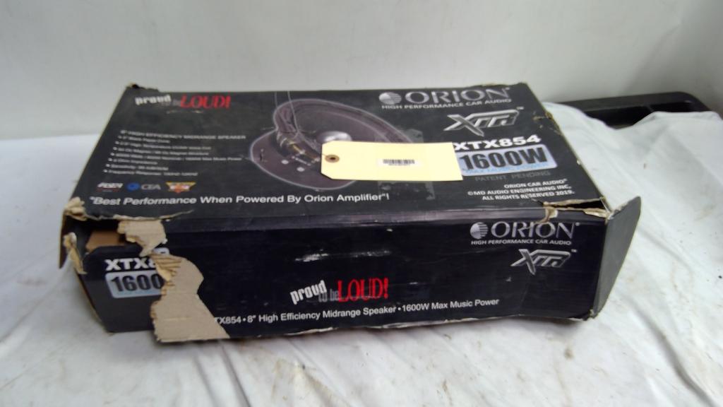 Orion 1600 Watts Peak Car Audio Midrange Speakers (Pair)