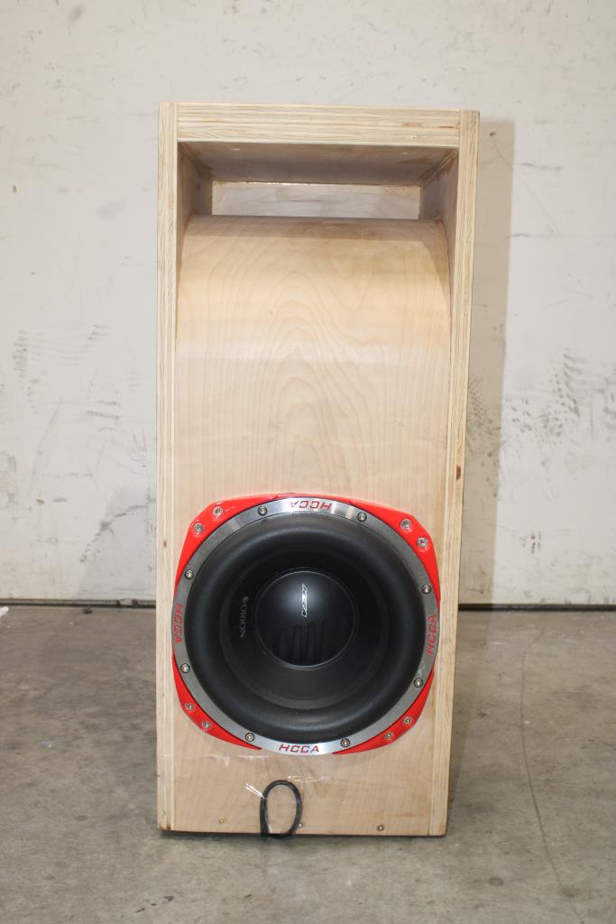Orion HCCA Custom Wood Box Car Speaker Property Room