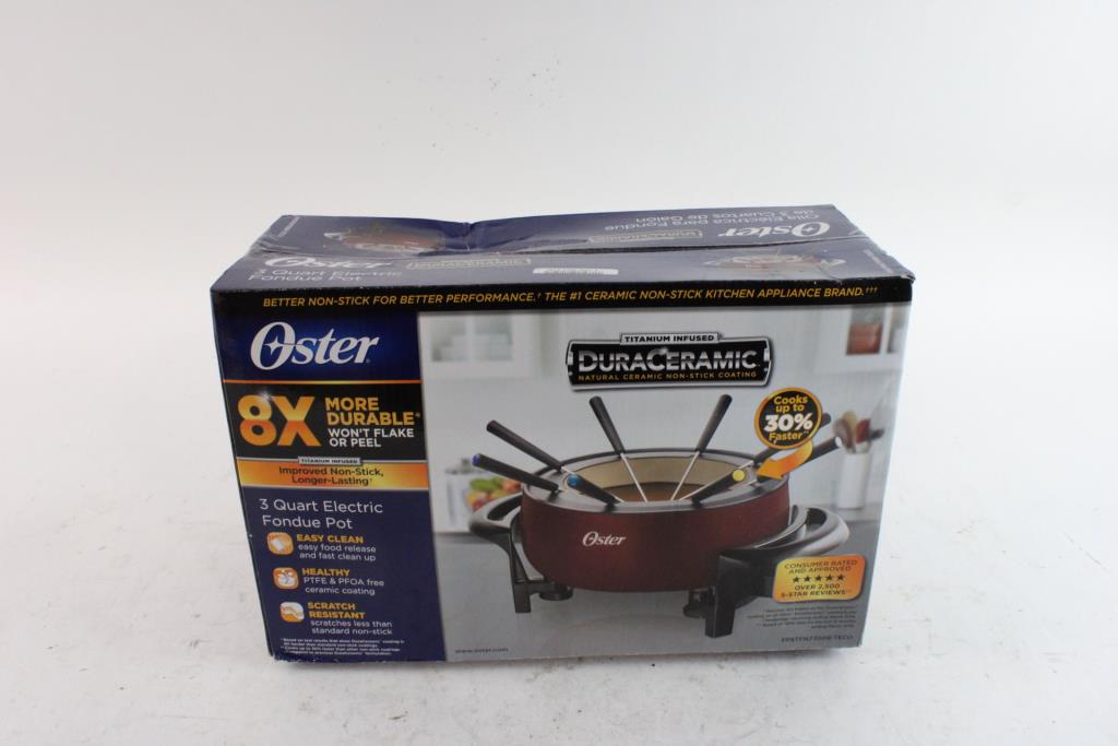 Oster Electric Fondue Pot Property Room