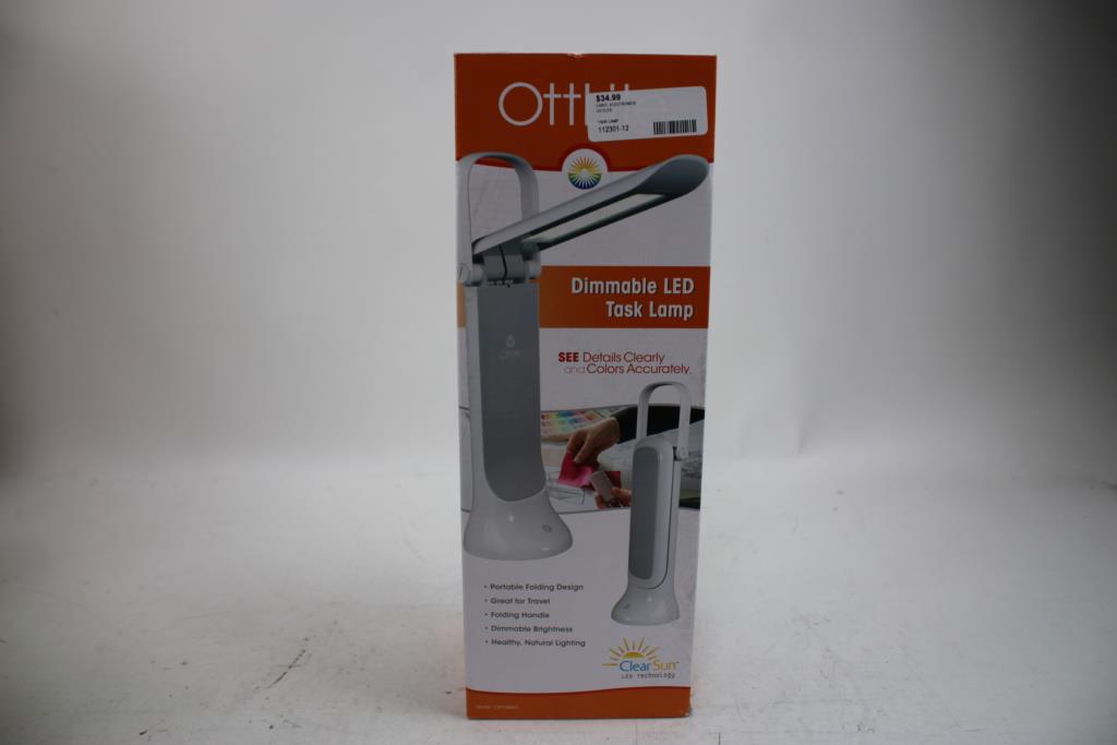 OttLite Dimmable LED Task Lamp, Blue Snowball Ice Microphone, 2 Pieces