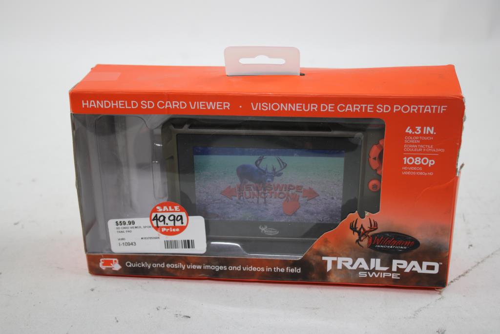 Outdoor Tech Universal Helmet Audio,Trail Pad Handheld SD Card Viewer, 2 Pieces