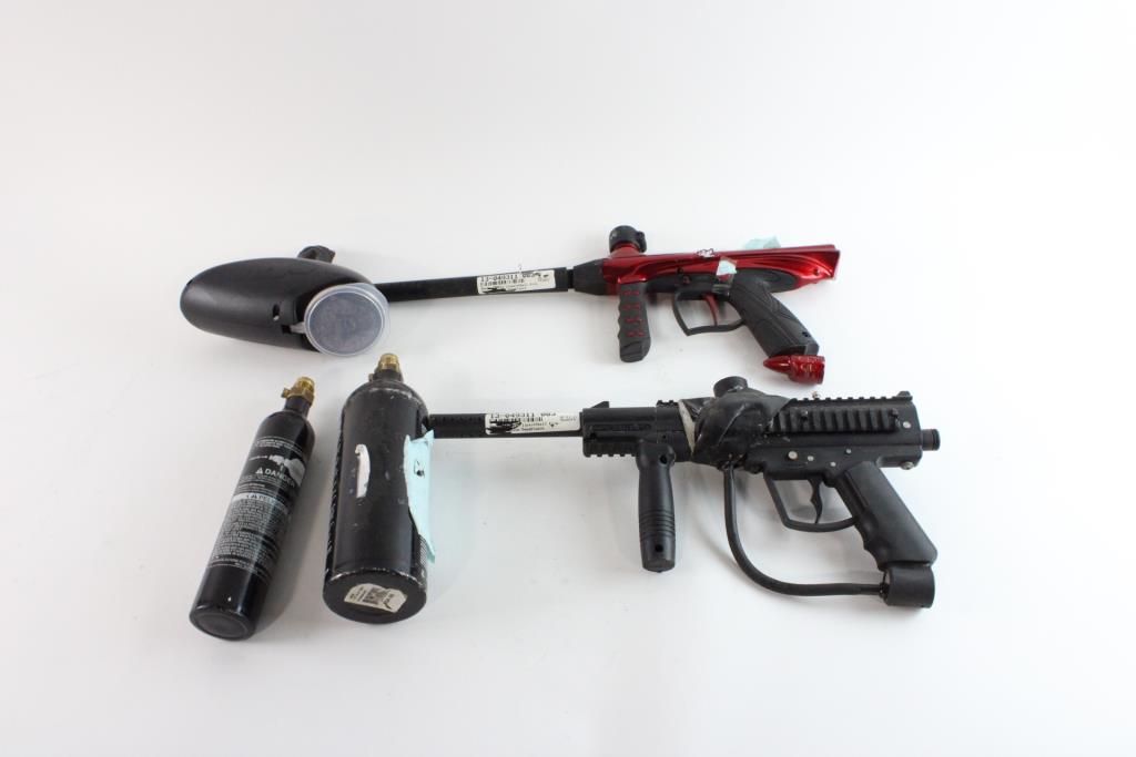 OutKast & More Paintball Guns, 2 Pieces Property Room