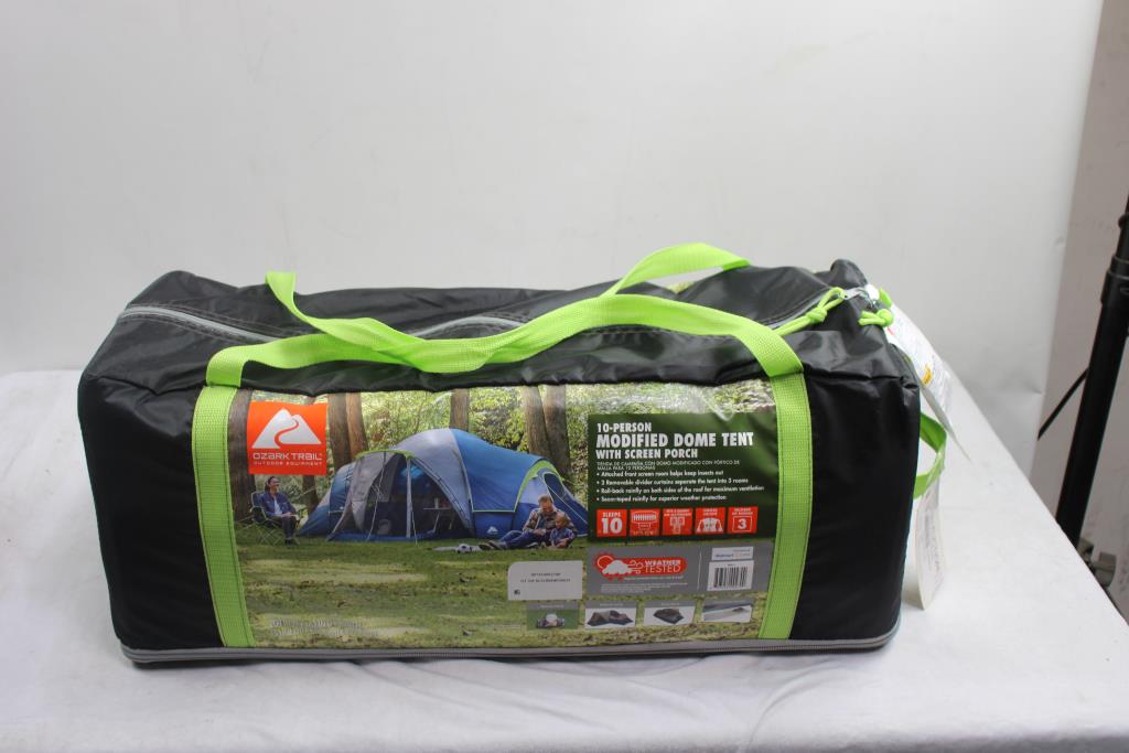 Ozark Trail 10-Person Modified Dome Tent With Screen Porch