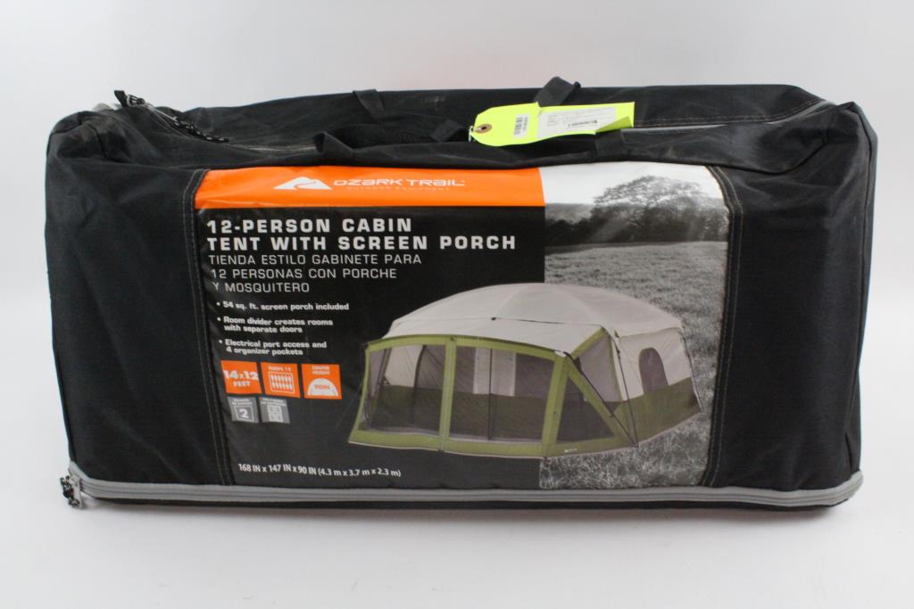Ozark Trail 12 Person Cabin Tent Property Room