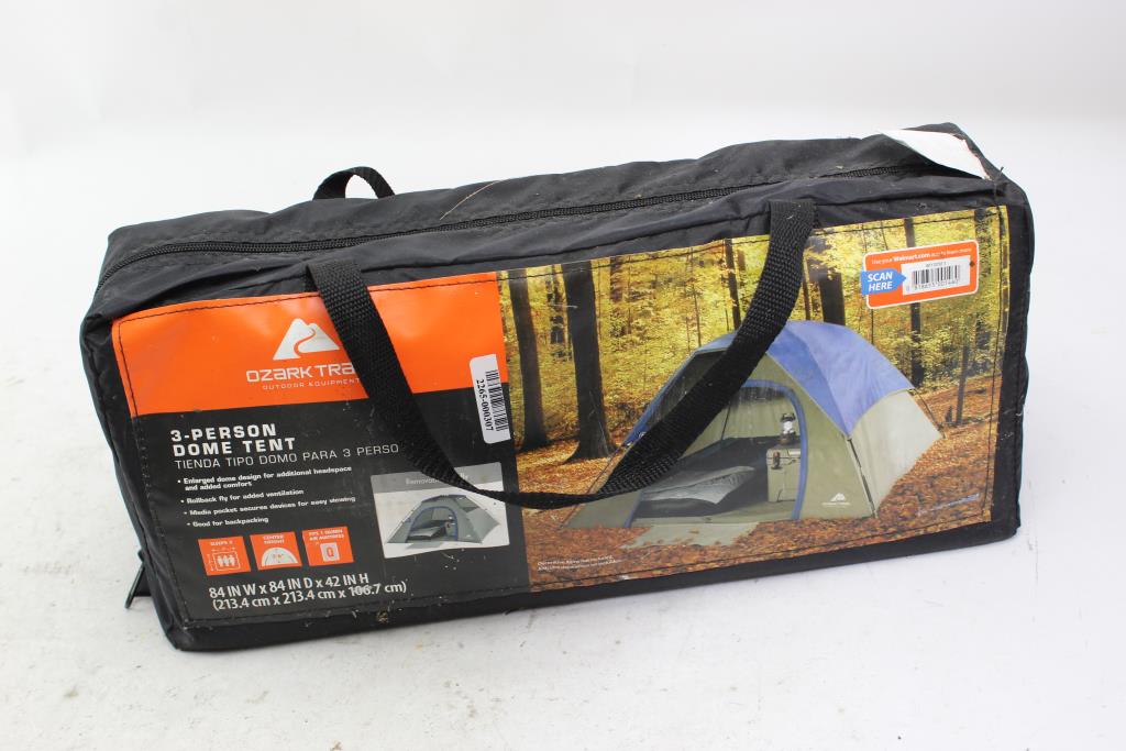Ozark Trail 3 Person Dome Tent Property Room