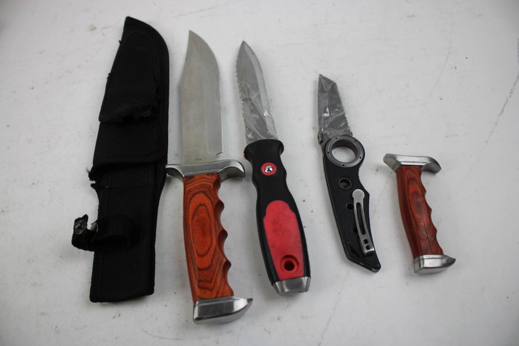 Ozark Trail, Gerber, And Other Knives, 9 Pieces