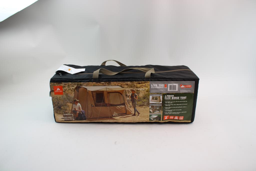 Ozark Trail Outdoor Equipment 6person Flex Ridge Tent Property Room