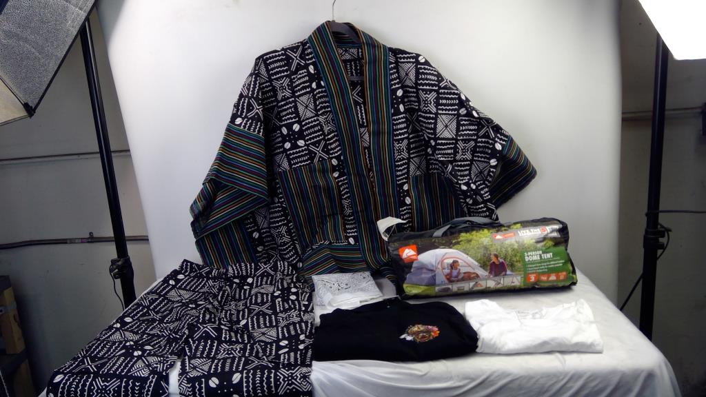 Ozark Trail Tent, Shirts, Pants