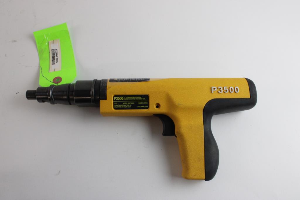 P3500 .27 Caliber Powder Actuated Tool Property Room