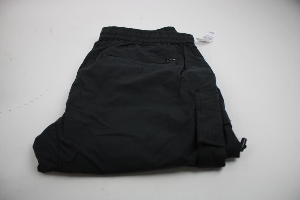 Pacsun Strech Black Slim Cargo Men Size Medium