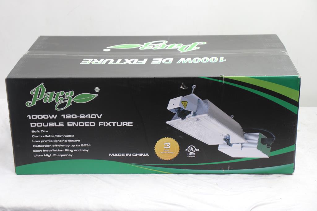Pacz 1000W 120-240V Double Ended Fixture