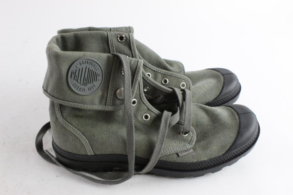 palladium baggy canvas boots