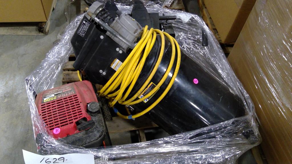 Pallet Of Air Compressor And More 3 Pieces