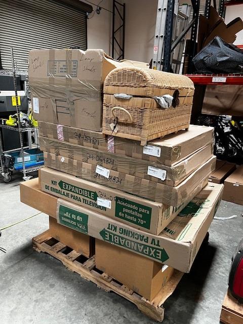 Pallet Of Assorted Household Goods | Property Room