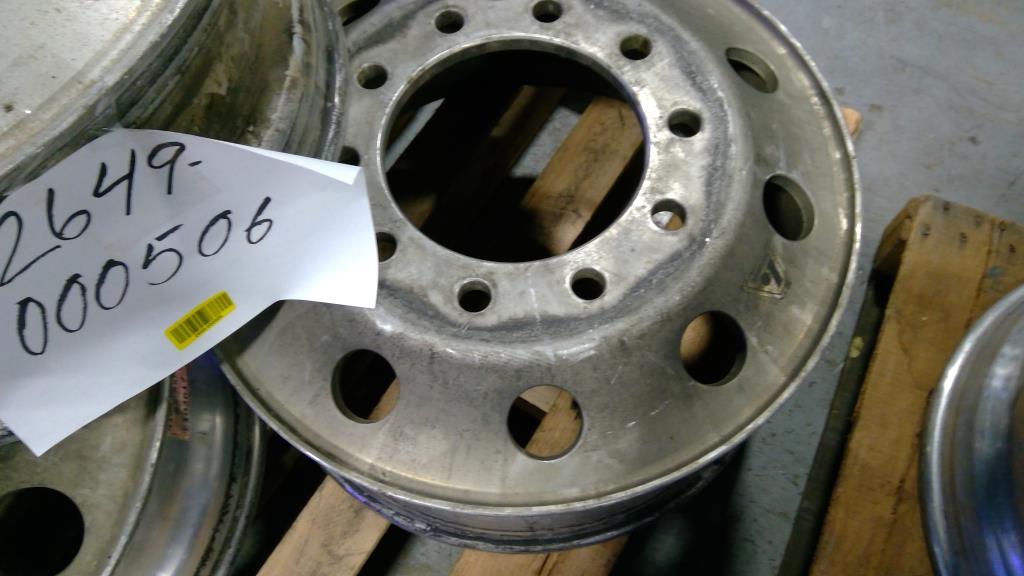 Pallet Of Commercial Truck Rims, 4 Pieces | Property Room