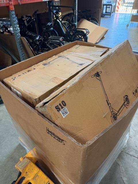 Pallet Of Electric Scooters, 8 Pieces