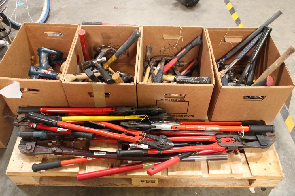 Pallet Of Misc Tools | Property Room