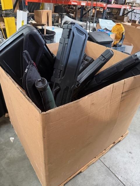Pallet Of Rifle Cases