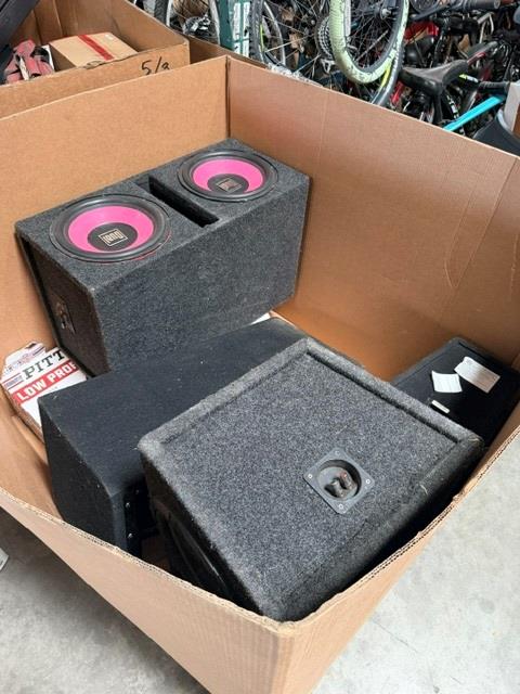 Pallet Of Subwoofers