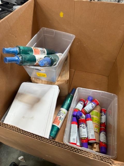 Pallet Of Tape, Wrap, Seal Bags And More