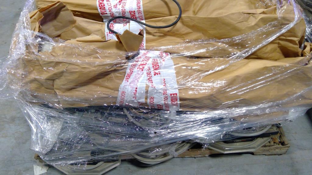 Pallet Of White PL Light System And More 10+ Pieces | Property Room