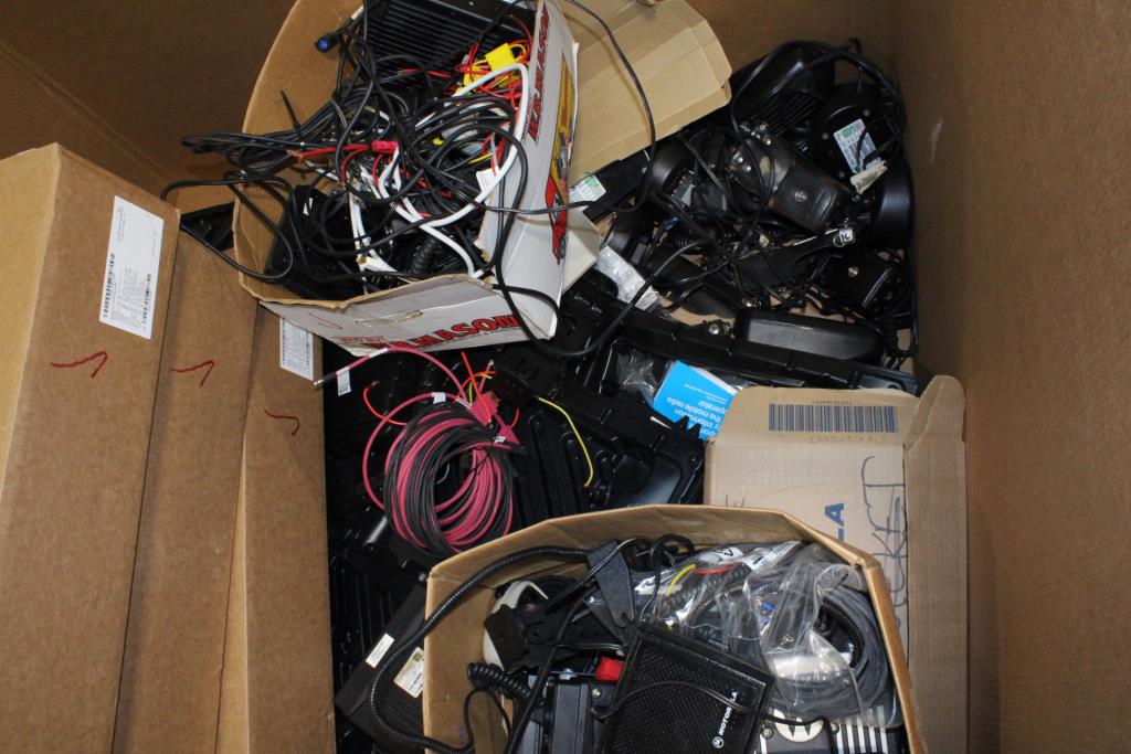 Pallet With Assorted Radio Equipment & Electronics, 30+ Pieces