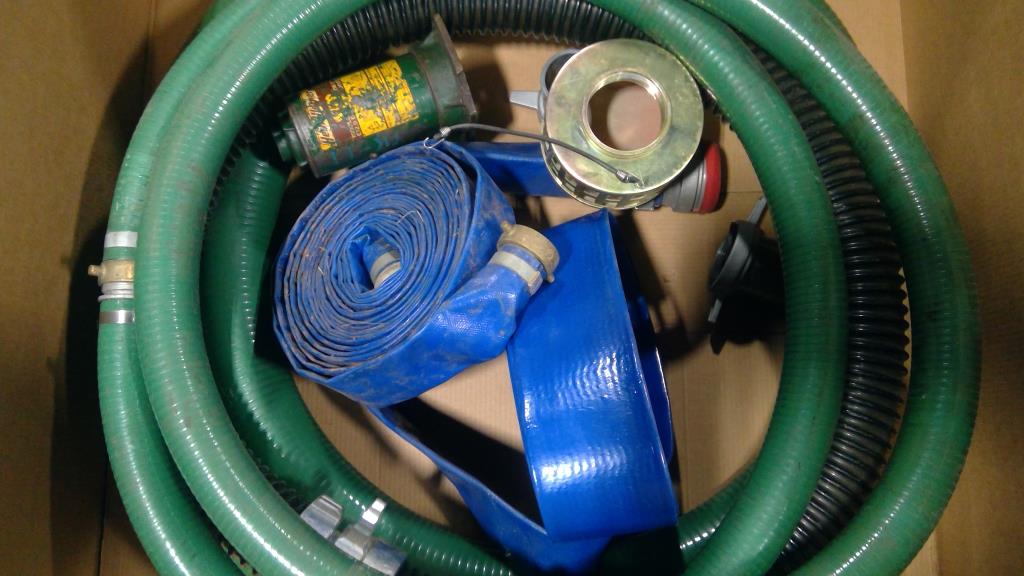 Pallet With Hoses And More 2+ Pieces Property Room