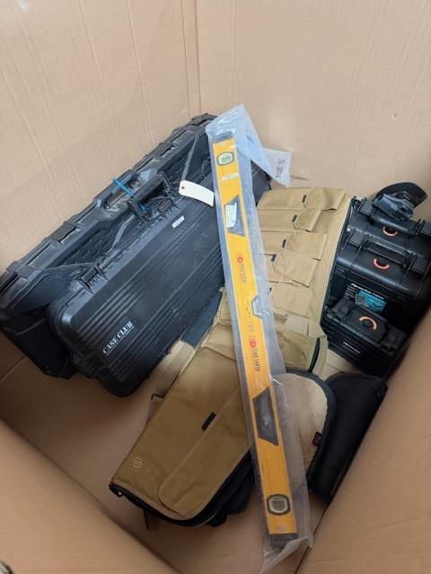 Pallet With Rifle And Gun Cases