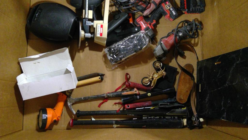 Pallet With Tools And More, 5+ Pieces