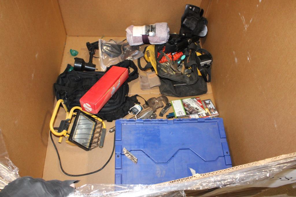 Pallet With Tools, Sports Cards & More, 20+ Pieces Property Room