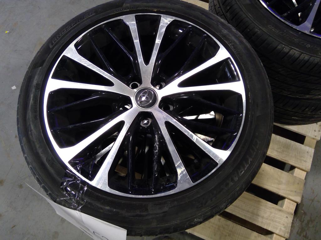 Pallet With Toyota Wheels, 4 Pieces