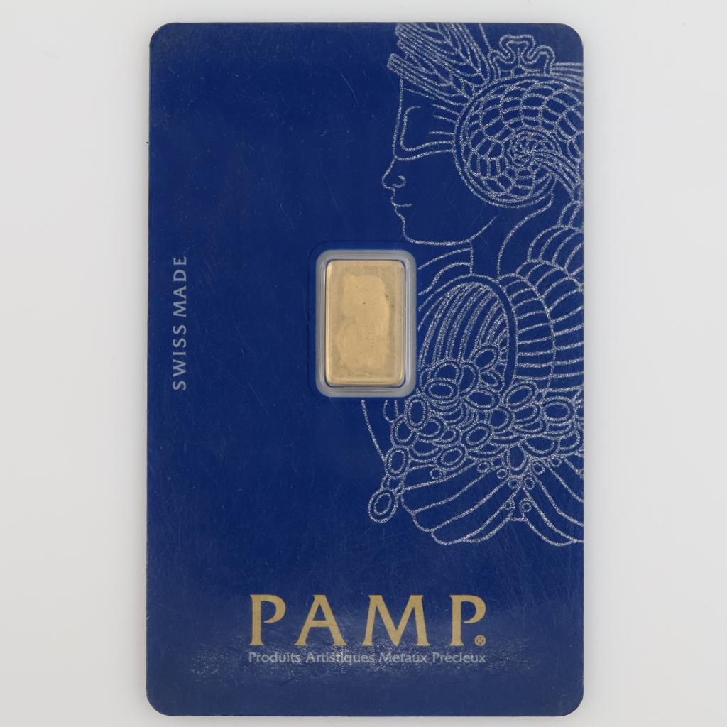 PAMP Fine Gold Bar 1g