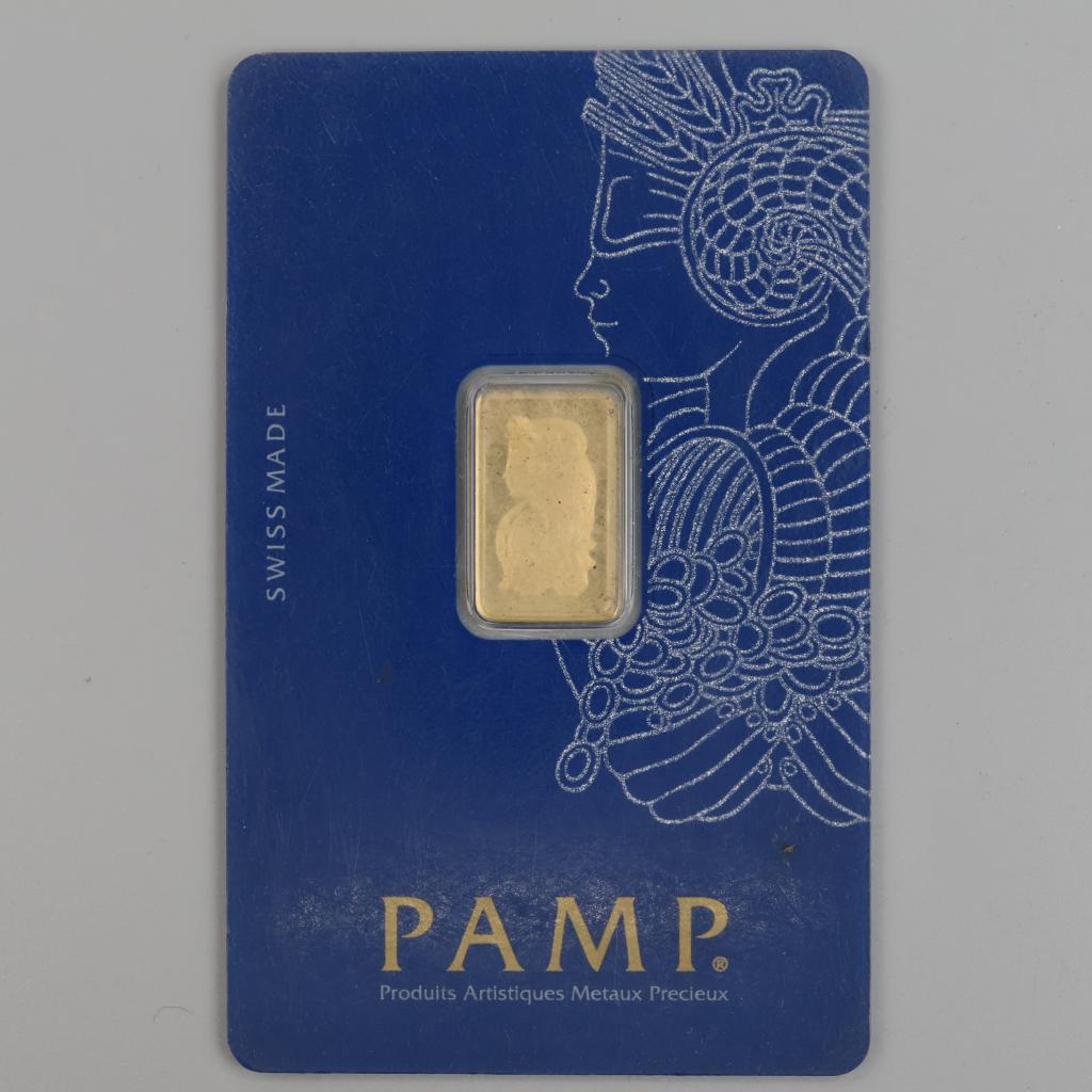 PAMP Fine Gold Bar 2.5g