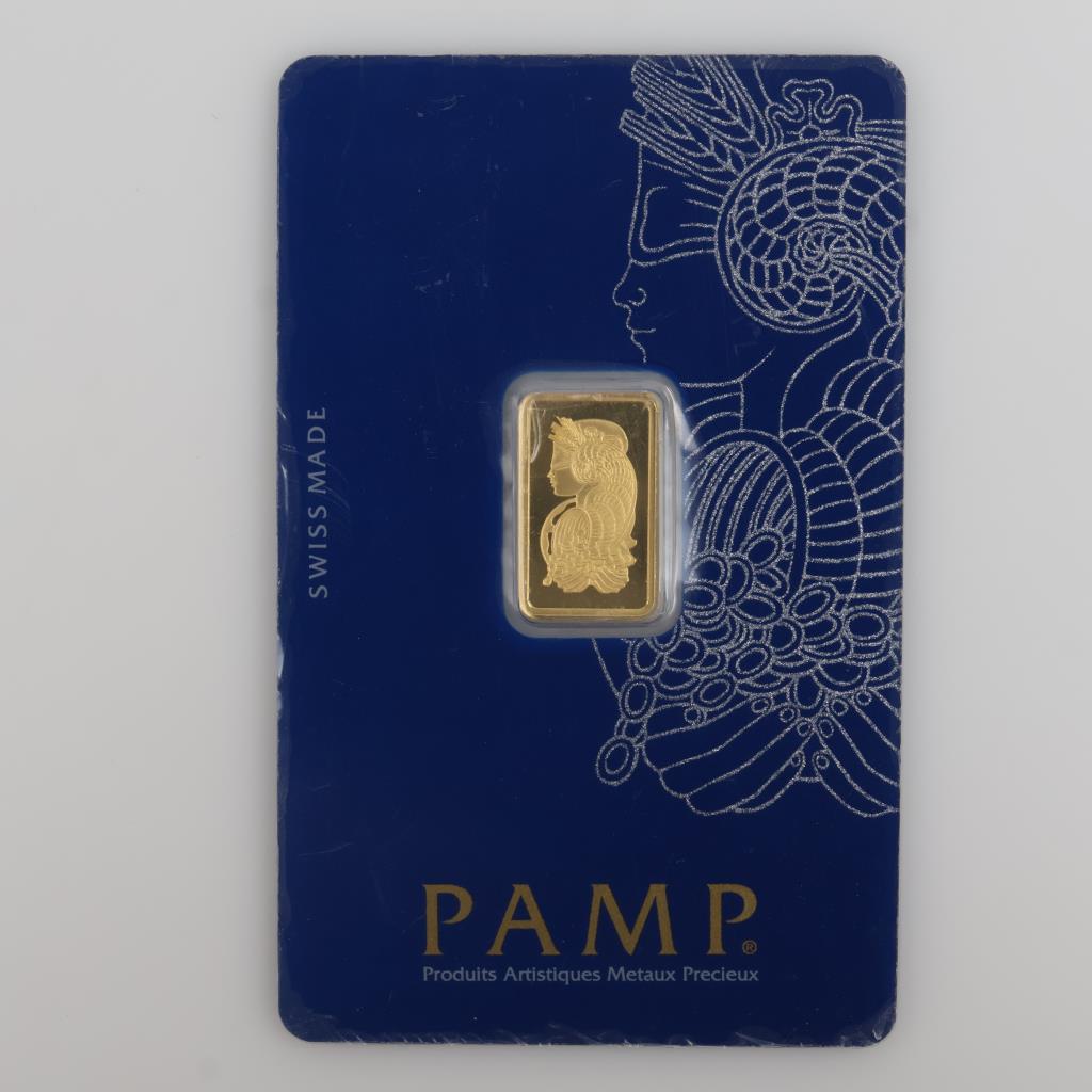 Pamp Suisse Fine Gold 2.5g Bar
