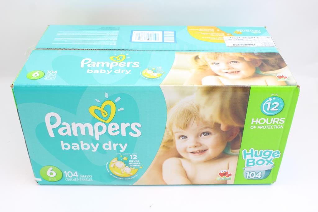 pampers baby dry 104