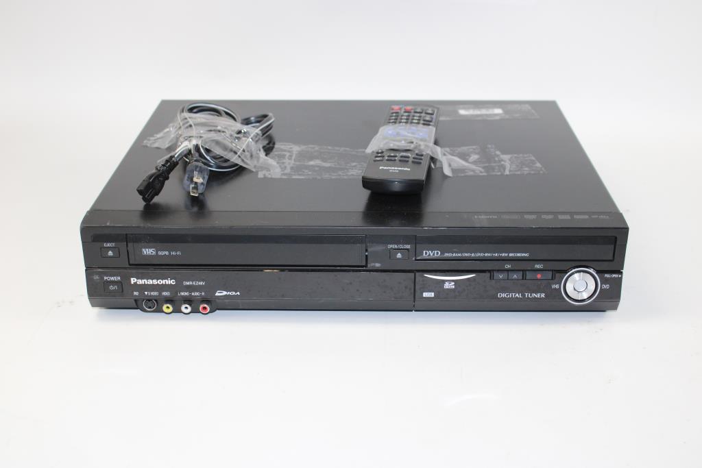 Panasonic DMREZ48V Video Recorder, VHS And DVD Property Room