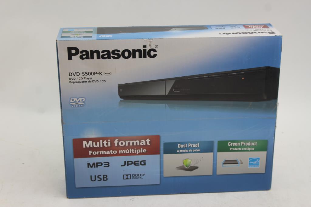 Panasonic DVDS500PK DVD Player Property Room