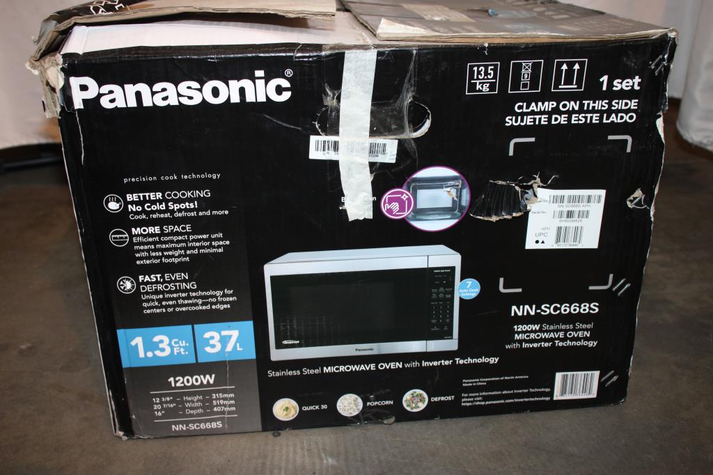 Panasonic Inverter Stainless Steel Microwave Oven, NNSC668S Property