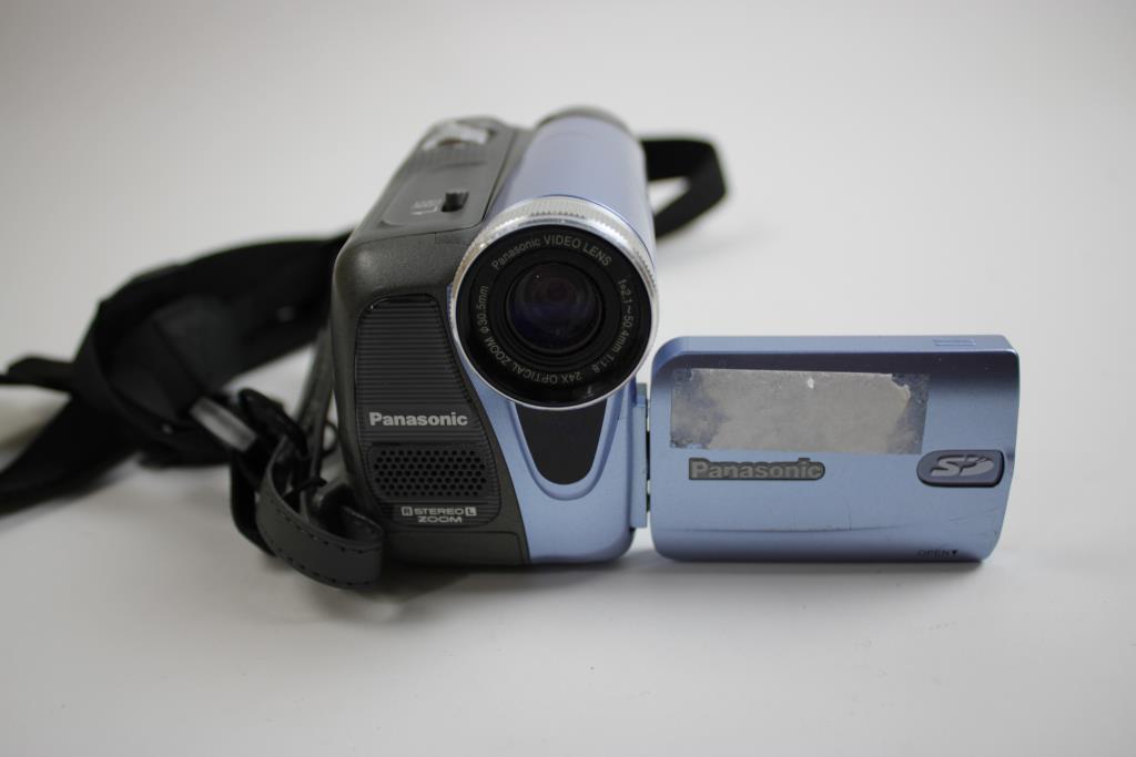 Panasonic Mini Camcorder, Digital Cameras, 3 Pieces