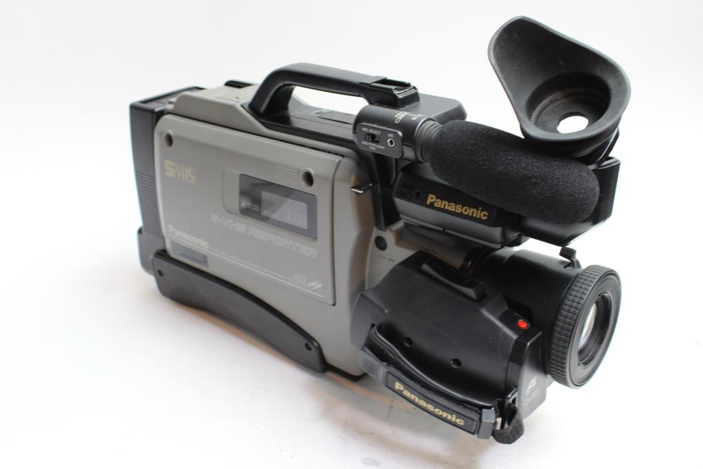 Panasonic Svhs Reporter Camcorder Property Room