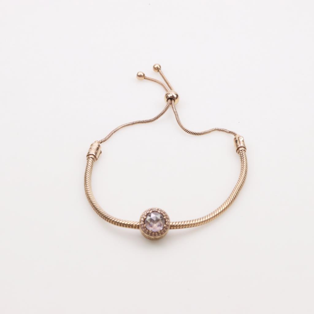 Pandora Moments GP Snake Chain Slider Bracelet Property Room