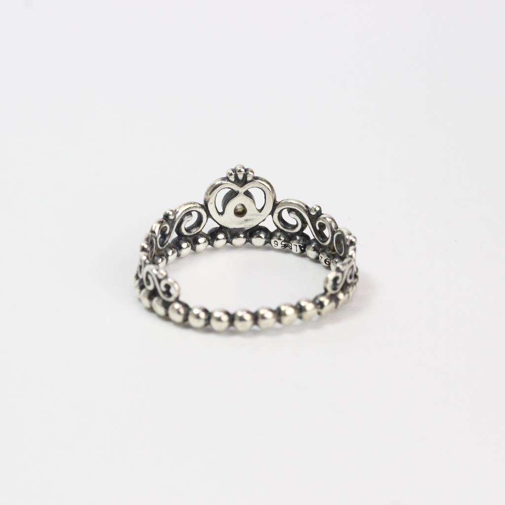 Pandora Princess Tiara Sterling Silver Ring | Property Room