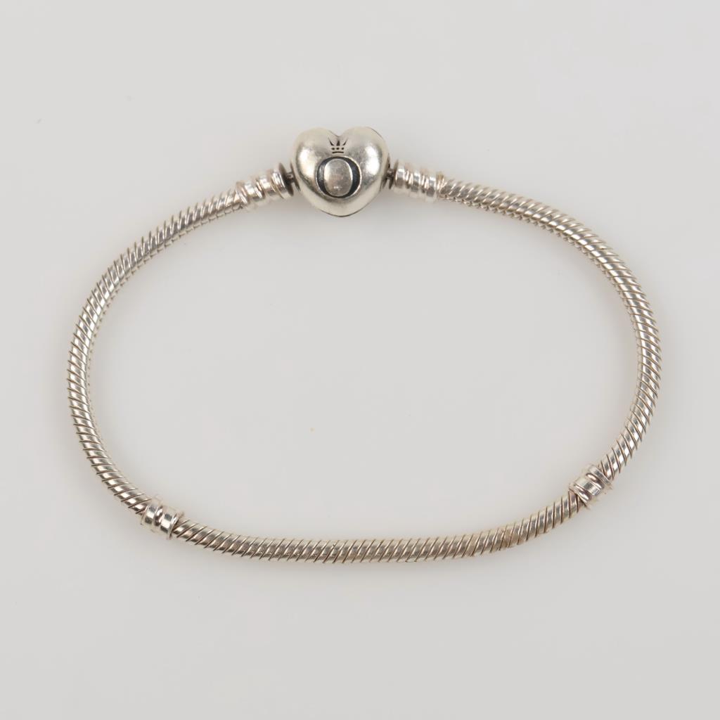 Pandora Sterling Silver Charm Bracelet