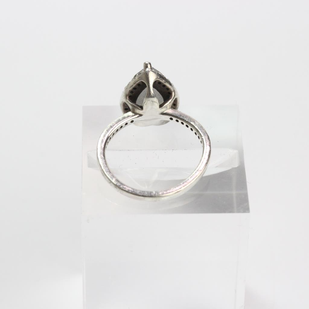 Pandora Sterling Silver Clear Stone Ring | Property Room