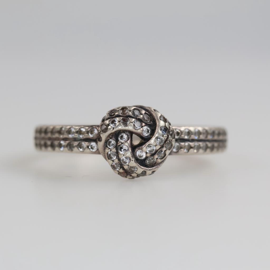 Pandora Sterling Silver Love Knot Ring